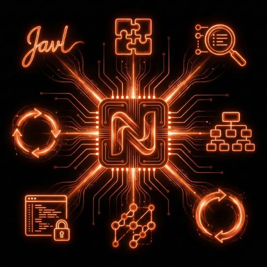 AngularJS framework for building responsive single-page applications with modular code structure, two-way data binding, and seamless front-end development
