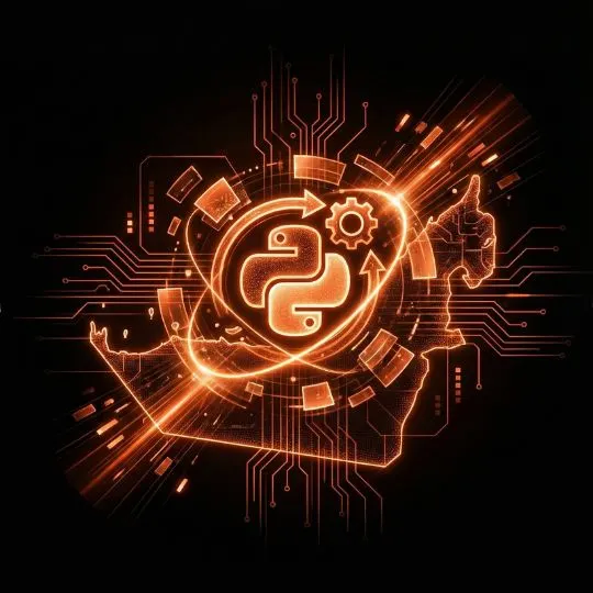 Modern enterprise software solutions dashboard showing AI analytics, cloud integration, and workflow automation tools for business optimization.