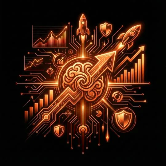 Graphic design team working on brand identity and logo designs to give a creative look to the website