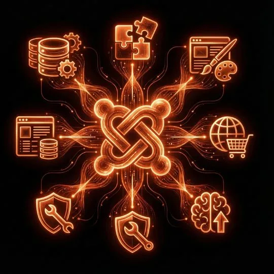 Joomla offers an open source content management system for building responsive websites, blogs, and online applications with thousands of extensions and a multilingual support system