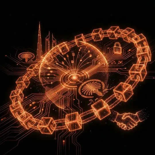 Secure blockchain and web3 development services for the Web3 finance industry in the UAE.