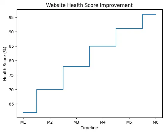 Website Health Score Improvement